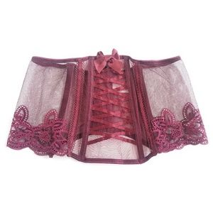 Victoria's Secret Burlesque Waist Cincher Corset